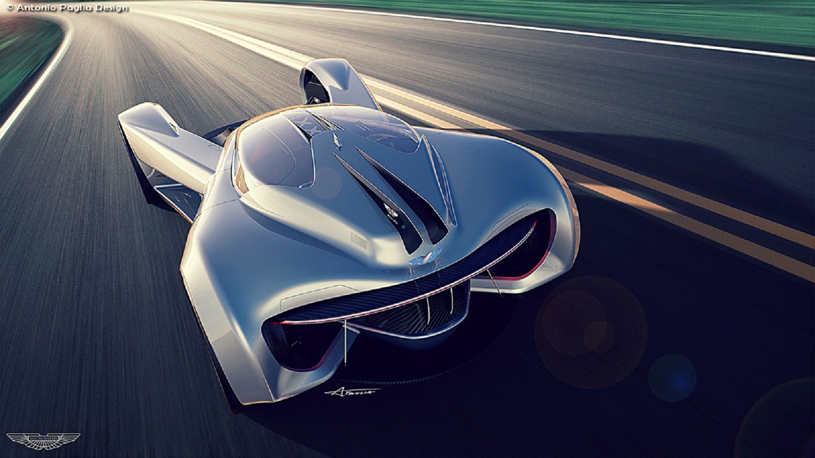 Η Aston Martin DBV είναι εμπνευσμένη από τον κόσμο της αεροπορίας.